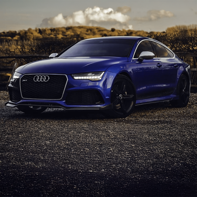 Audi RS7 (C7/C7.5) ABT Style Carbon Fibre Front Lip Spoiler - Twenty Two Tuning Front Lip