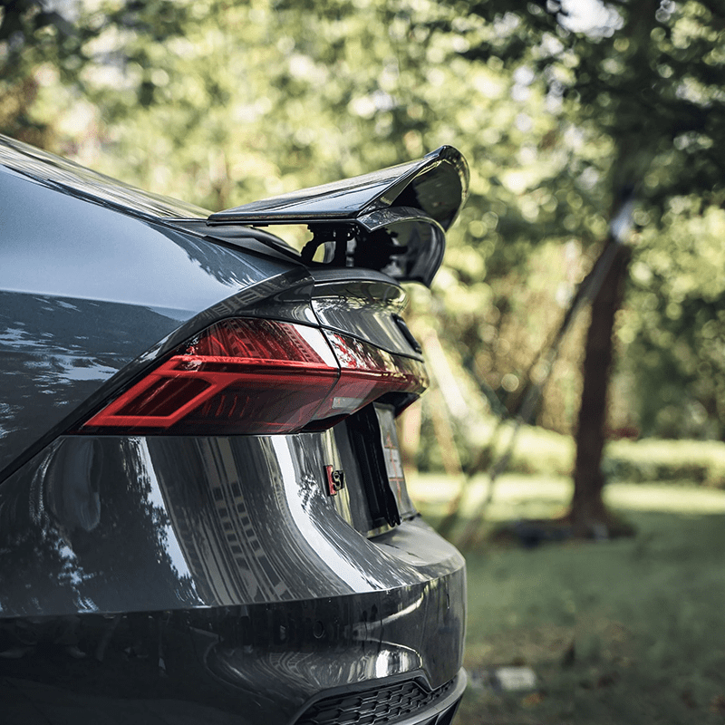 Audi RS7 (C8) BCTXE Style Carbon Fibre Rear Trunk Spoiler Ver.2 - Twenty Two Tuning Rear Spoiler