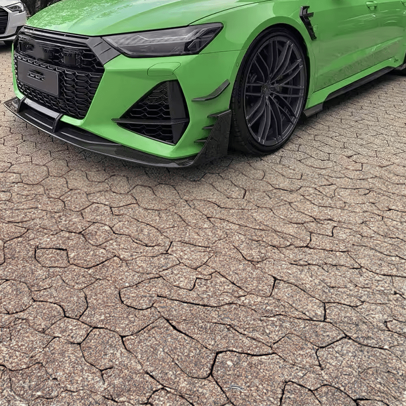 Audi RS7 (C8) Karbel Style Carbon Fibre Front Lip Spoiler - Twenty Two Tuning Front Lip