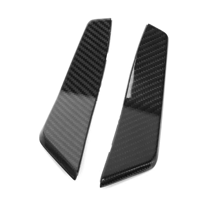 Audi RS7 (C8) OEM Style Carbon Fibre Front Bumper Canards - Twenty Two Tuning Front Canards/Bumper Inserts
