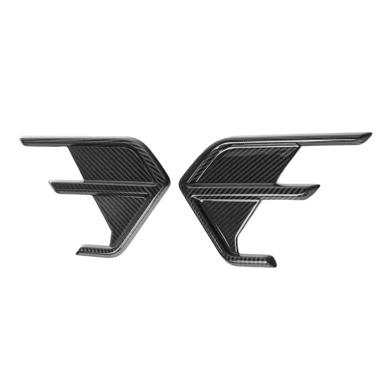 Audi RS7 (C8) OEM Style Carbon Fibre Rear Bumper Canards - Twenty Two Tuning Rear Canards