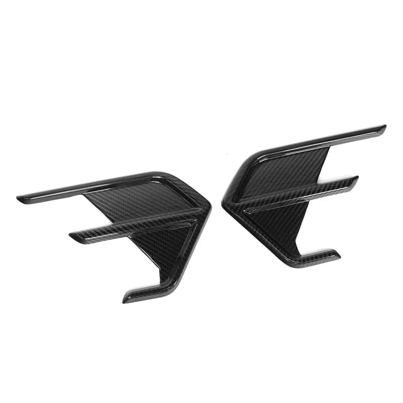 Audi RS7 (C8) OEM Style Carbon Fibre Rear Bumper Canards - Twenty Two Tuning Rear Canards