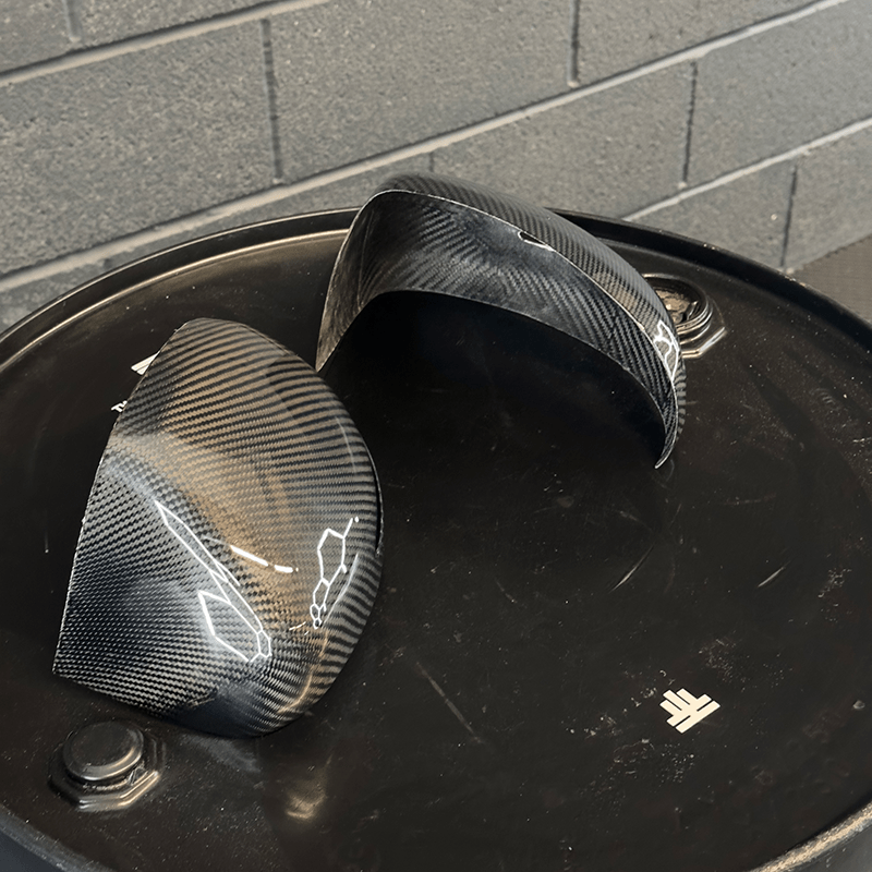 Audi TT/TTS/TTRS (MK2/8J) OEM+ Carbon Fibre Mirror Covers - Twenty Two Tuning Mirror Covers