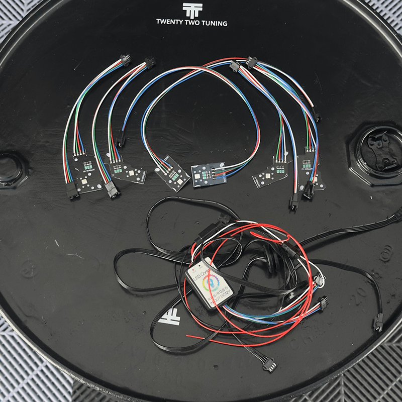 Audi TT/TTS/TTRS (MK3/8S) EXL Design RGB DRL Modules - EXL Design DRLs