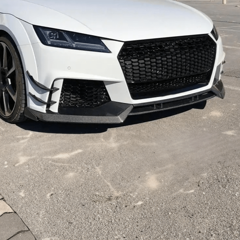 Audi TTRS (MK3/8S) ABT Style Carbon Fibre Front Lip - Twenty Two Tuning Front Lip