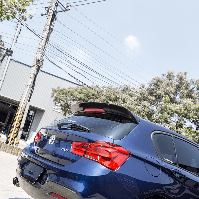 BMW 1 Series (F20/F21) 3D Design Carbon Fibre Style Rear Spoiler - Twenty Two Tuning Rear Spoiler