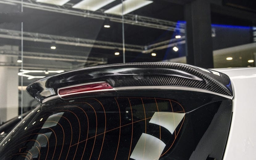 BMW 1 Series (F20/F21) 3D Design Carbon Fibre Style Rear Spoiler - Twenty Two Tuning Rear Spoiler