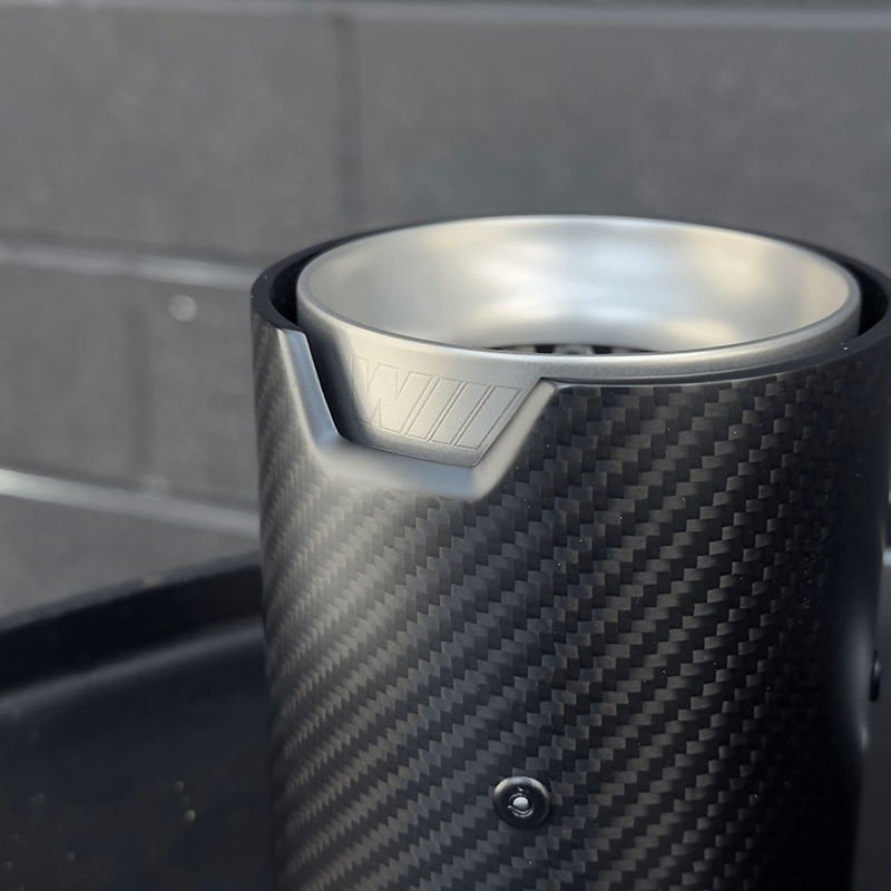 BMW 1 Series (F20/F21) M135I/M140I M Performance Style Carbon Fibre Exhaust Tips - Twenty Two Tuning Exhaust Tips