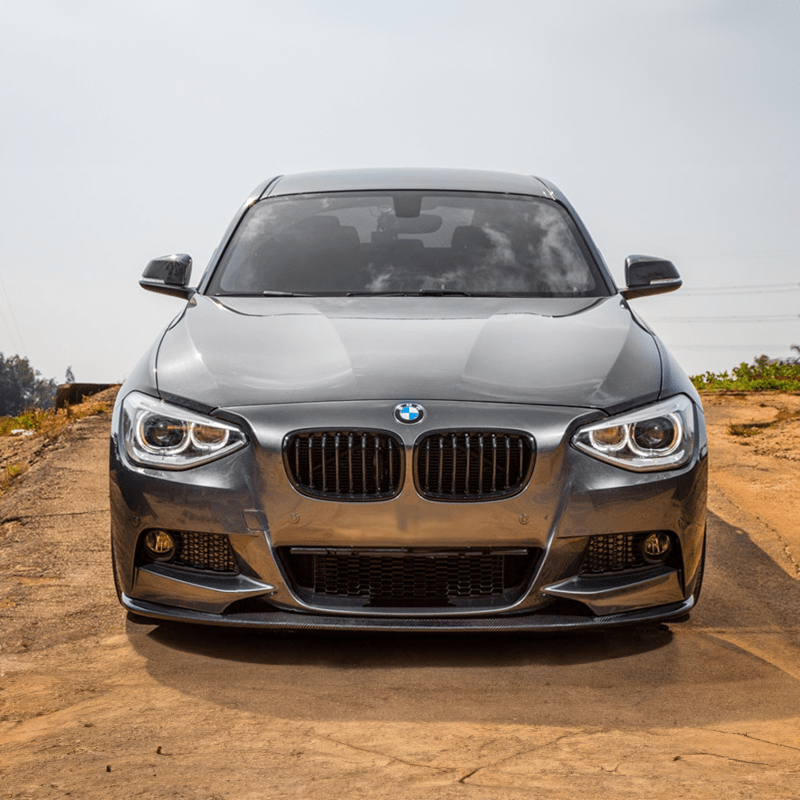 BMW 1 Series (F20/F21) Pre-LCI M Performance Style Carbon Fibre Front Lip - Twenty Two Tuning Front Lip