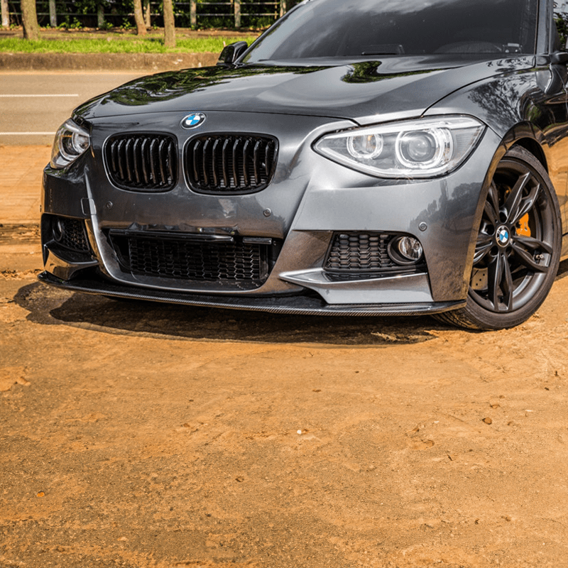 BMW 1 Series (F20/F21) Pre-LCI M Performance Style Carbon Fibre Front Lip - Twenty Two Tuning Front Lip