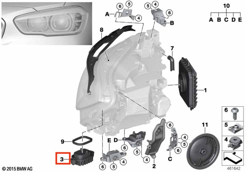 BMW 1 Series LCI (F20/F21) DTM/CSL Yellow DRL Kit - EXL Design DRLs