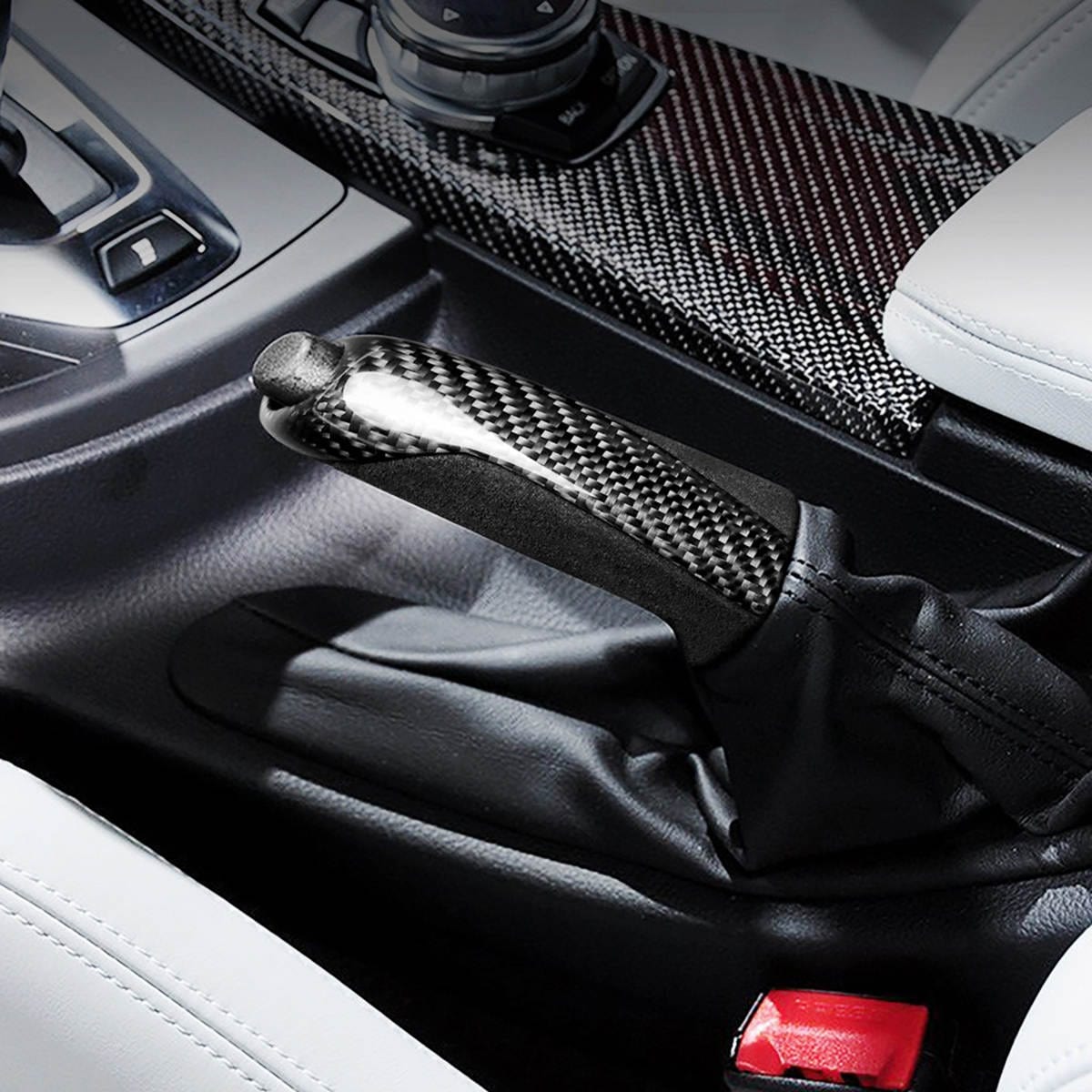 BMW 1 Series M Performance Style Replacement Carbon Fibre Handbrake - Twenty Two Tuning Interior Parts & Accessories
