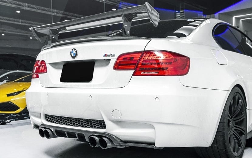 BMW 1M (E82) GTS Style Carbon Fibre Rear Wing Spoiler - Twenty Two Tuning Rear Spoiler