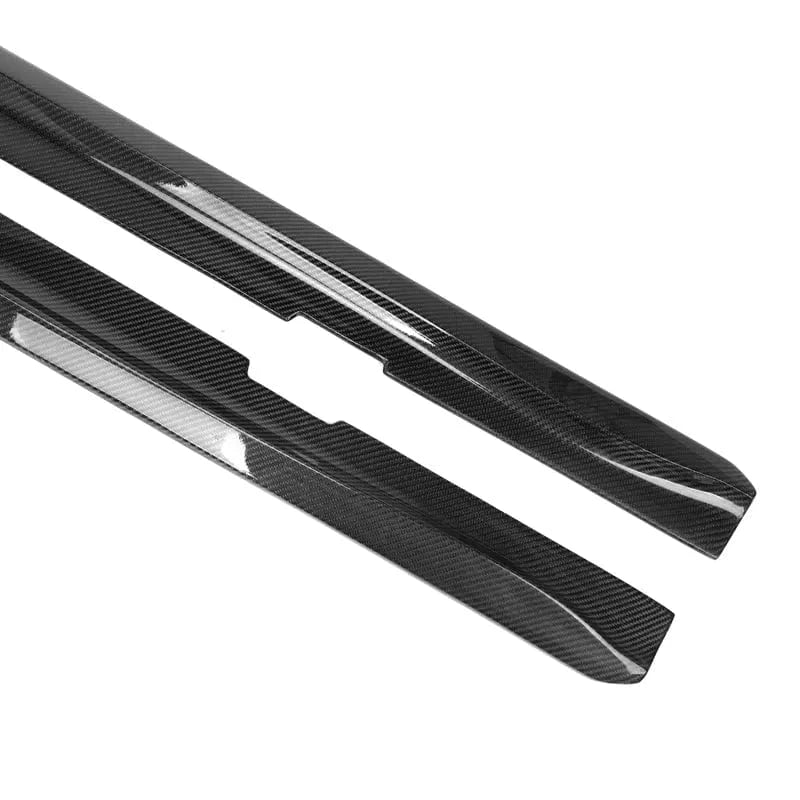 BMW 1M (E82) M Performance Style Carbon Fibre Side Skirts - Twenty Two Tuning Side Skirts