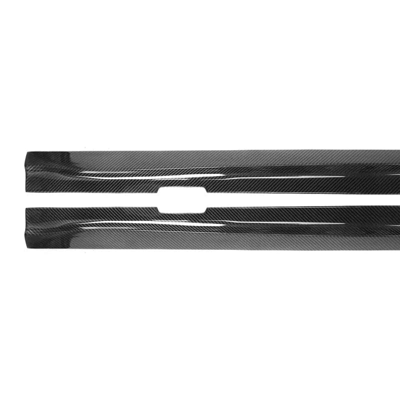 BMW 1M (E82) M Performance Style Carbon Fibre Side Skirts - Twenty Two Tuning Side Skirts