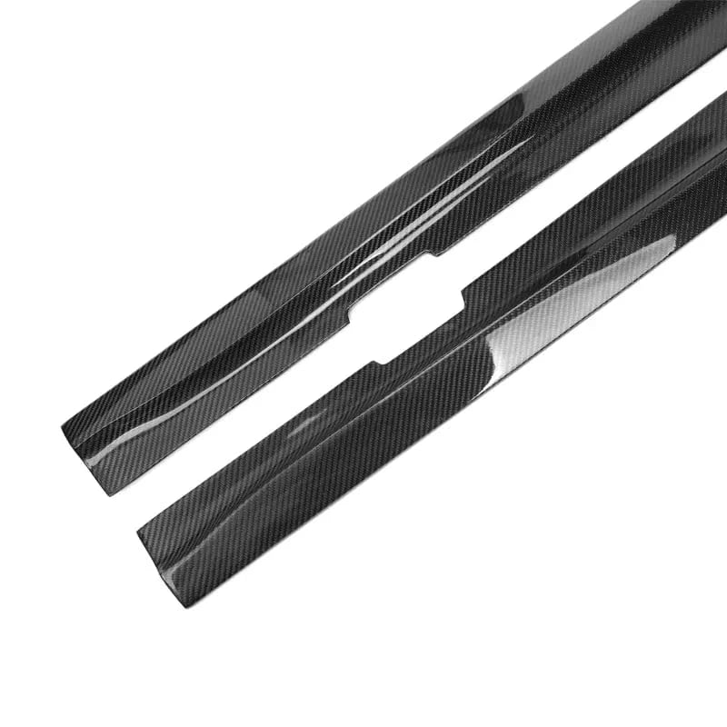 BMW 1M (E82) M Performance Style Carbon Fibre Side Skirts - Twenty Two Tuning Side Skirts