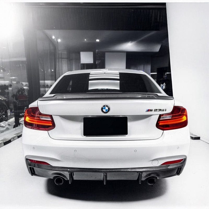 BMW 2 Series (F22) Exotics Style Carbon Fibre Rear Spoiler - Twenty Two Tuning Rear Spoiler