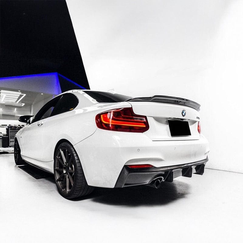 BMW 2 Series (F22) Exotics Style Carbon Fibre Rear Spoiler - Twenty Two Tuning Rear Spoiler