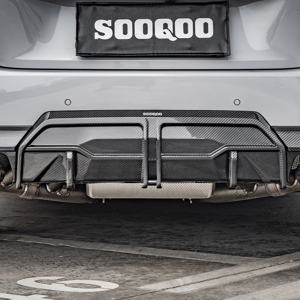 BMW 2 Series (G42) SOOQOO Carbon Fiber Rear Diffuser - SOOQOO Official Rear Diffuser