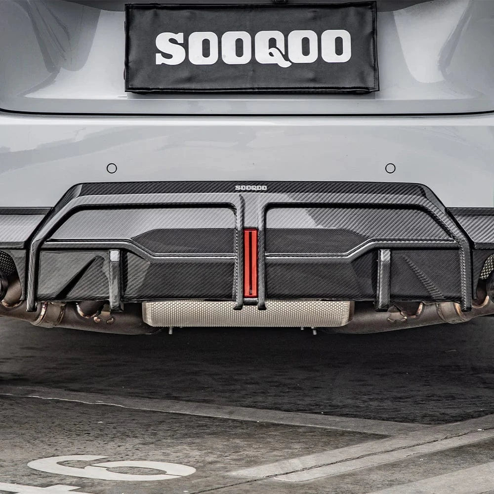 BMW 2 Series (G42) SOOQOO Carbon Fiber Rear Diffuser - SOOQOO Official Rear Diffuser