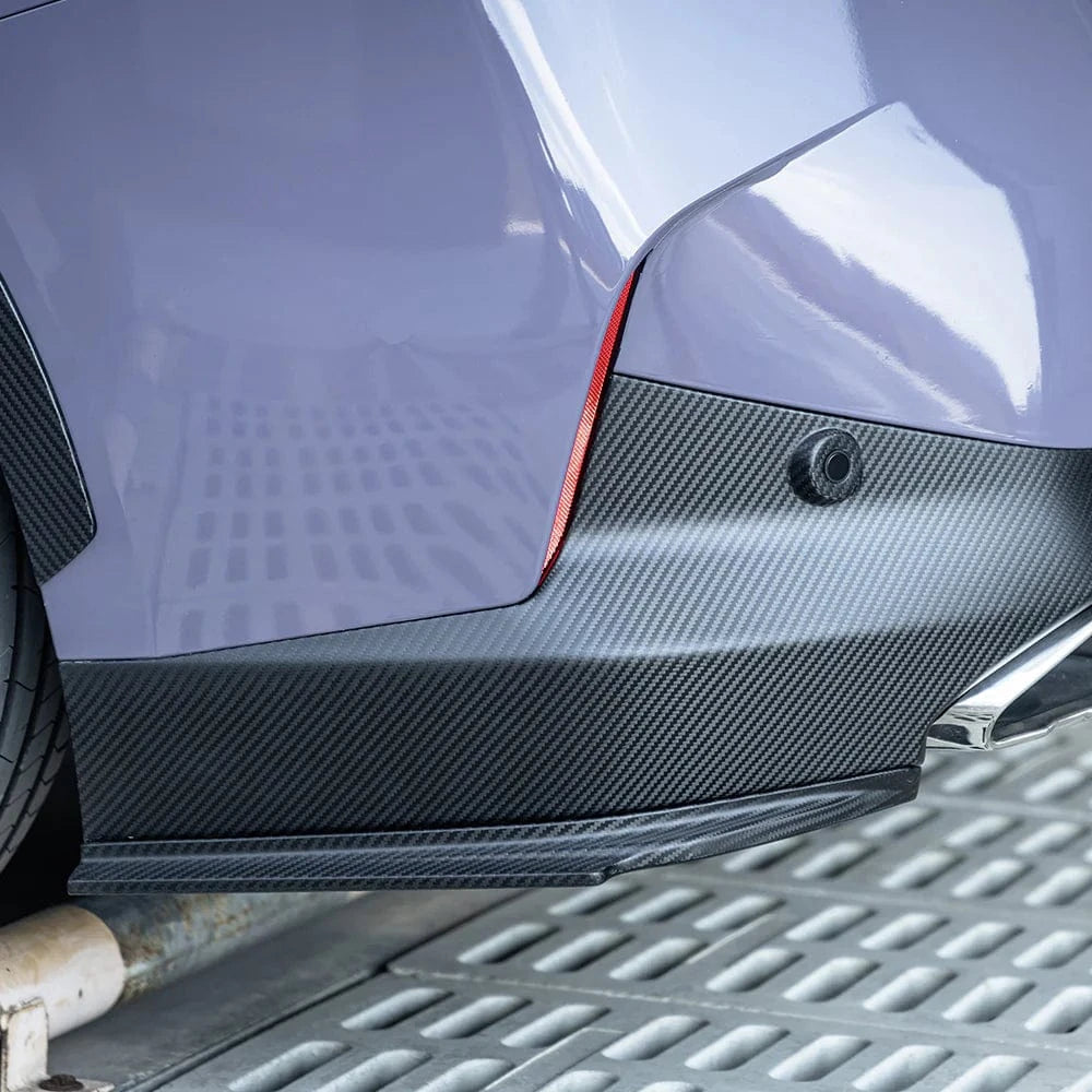 BMW 2 Series (G42) SOOQOO Carbon Fiber Rear Side Diffuser - SOOQOO Official Rear Diffuser