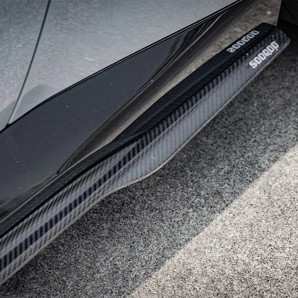 BMW 2 Series (G42) SOOQOO Carbon Fiber Side Skirts - SOOQOO Official Side Skirts