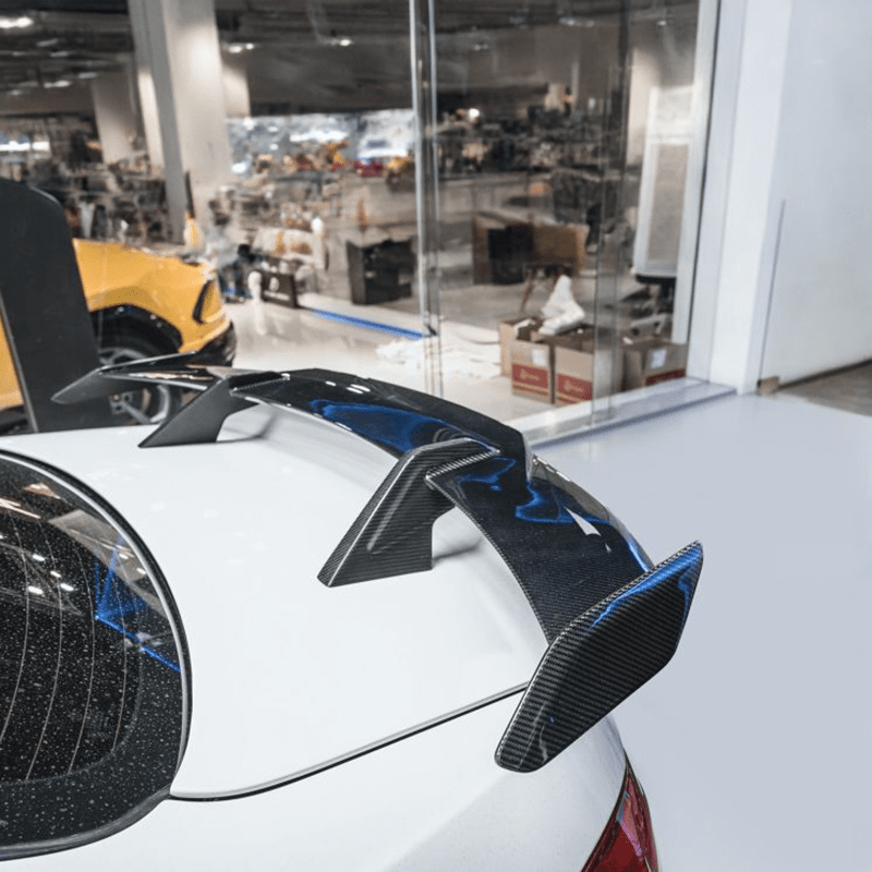 BMW 3 Series (E90/E92/E93) M Performance Style Carbon Fibre Rear Wing Spoiler - Twenty Two Tuning Rear Spoiler