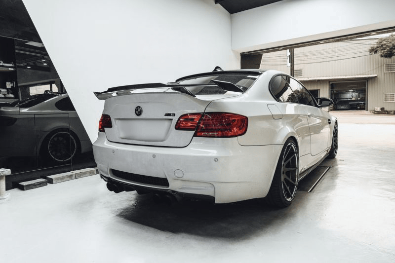 BMW 3 Series (E90/E92/E93) M Performance Style Carbon Fibre Rear Wing Spoiler - Twenty Two Tuning Rear Spoiler