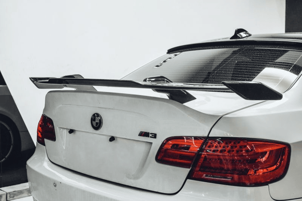  M performanceカーボンリアスポイラー e92(e90加工) BMW M3 E90 E92 E93用 カーボンファイバーリアウイングスポイラー