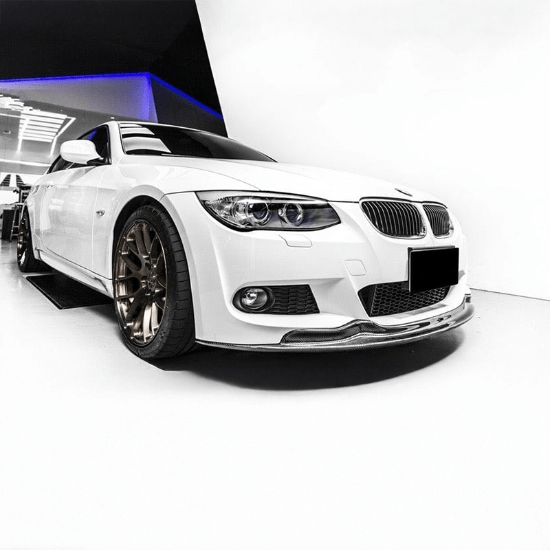 BMW 3 Series (E92/E93) AKRYM Style Carbon Fiber Front Lip Spoiler - Twenty Two Tuning Front Lip