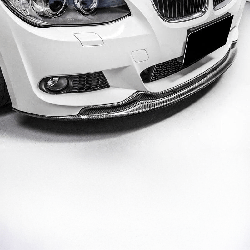 BMW 3 Series (E92/E93) AKRYM Style Carbon Fiber Front Lip Spoiler - Twenty Two Tuning Front Lip