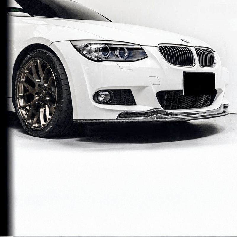 BMW 3 Series (E92/E93) AKRYM Style Carbon Fiber Front Lip Spoiler - Twenty Two Tuning Front Lip