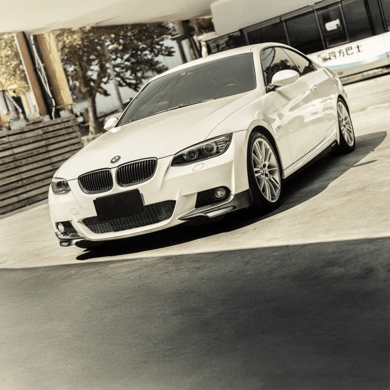 BMW 3 Series (E92/E93) M Performance Style Carbon Fiber Front Splitters - Twenty Two Tuning Front Lip