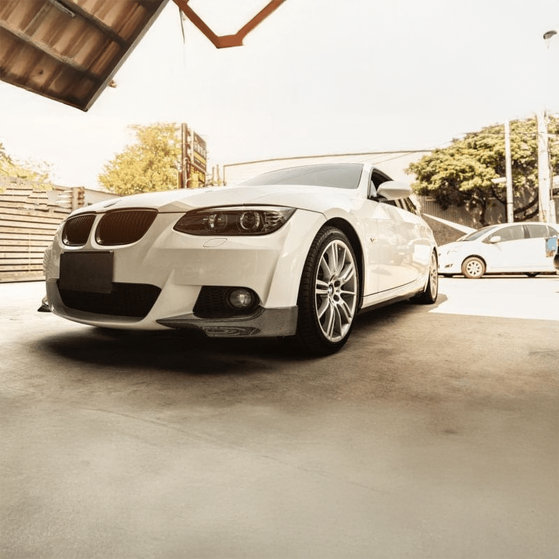 BMW 3 Series (E92/E93) M Performance Style Carbon Fiber Front Splitters - Twenty Two Tuning Front Lip