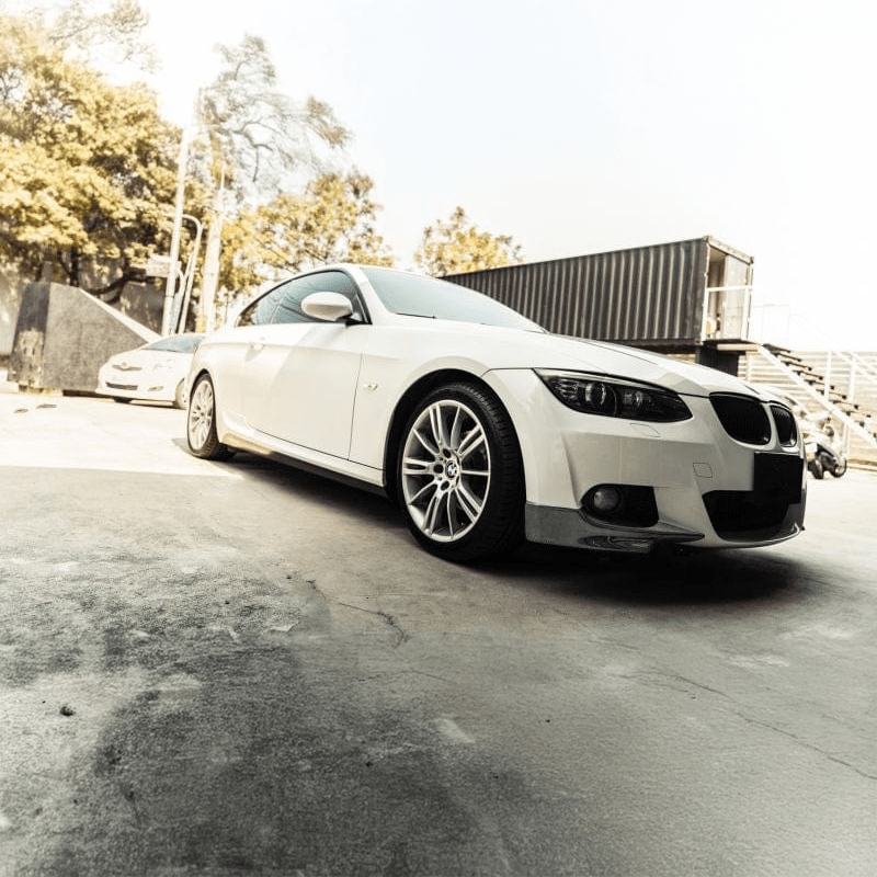 BMW 3 Series (E92/E93) M Performance Style Carbon Fiber Front Splitters - Twenty Two Tuning Front Lip