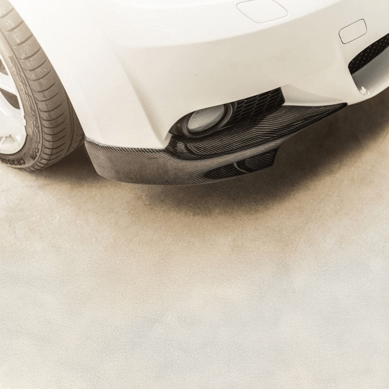 BMW 3 Series (E92/E93) M Performance Style Carbon Fiber Front Splitters - Twenty Two Tuning Front Lip