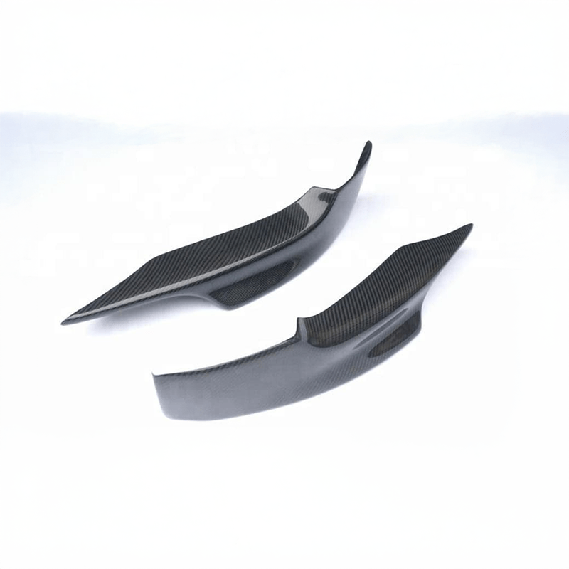 BMW 3 Series (E92/E93) M Performance Style Carbon Fiber Front Splitters - Twenty Two Tuning Front Lip