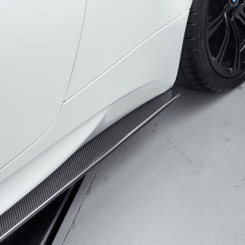 BMW 3 Series (E92/E93) M Performance Style Carbon Fibre Side Skirts - Twenty Two Tuning Side Skirts