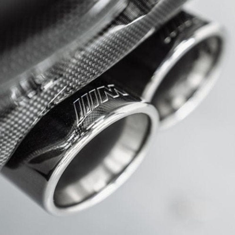 BMW 3 Series (E92/E93) M Style Quad Conversion Carbon Fiber Rear Diffuser - Twenty Two Tuning Rear Diffuser