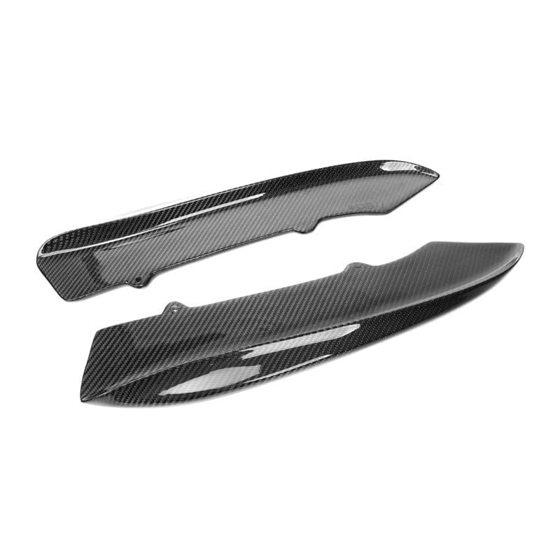 BMW 3 Series (E92/E93) RIA Style Carbon Fibre Rear Bumper Canards - Twenty Two Tuning Rear Canards