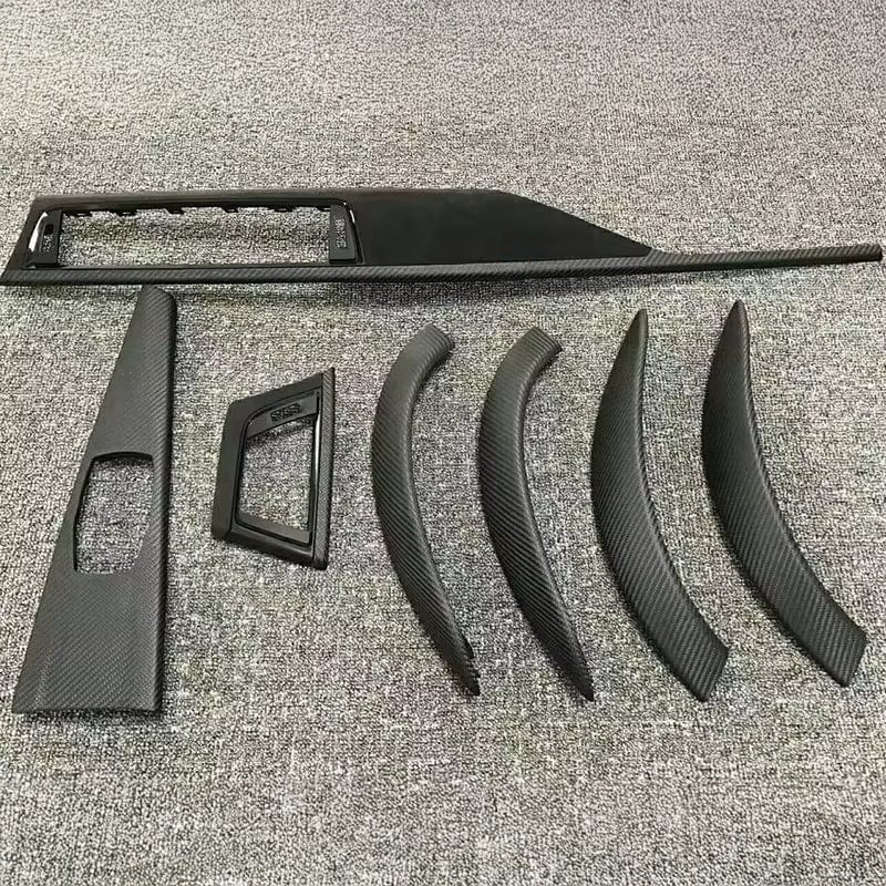 Carbon+Alcantara V1 Interior Trims - Compatible with BMW 3 Series (F30/F31)