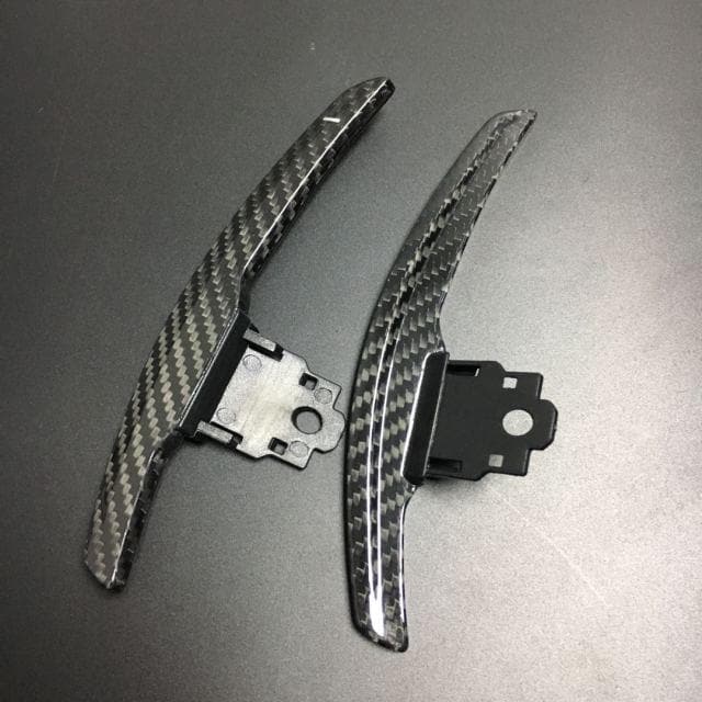 BMW 3 Series (F30/F31/F34) Replacement M Style Carbon Fibre Paddle Shifters - Twenty Two Tuning Interior Parts & Accessories