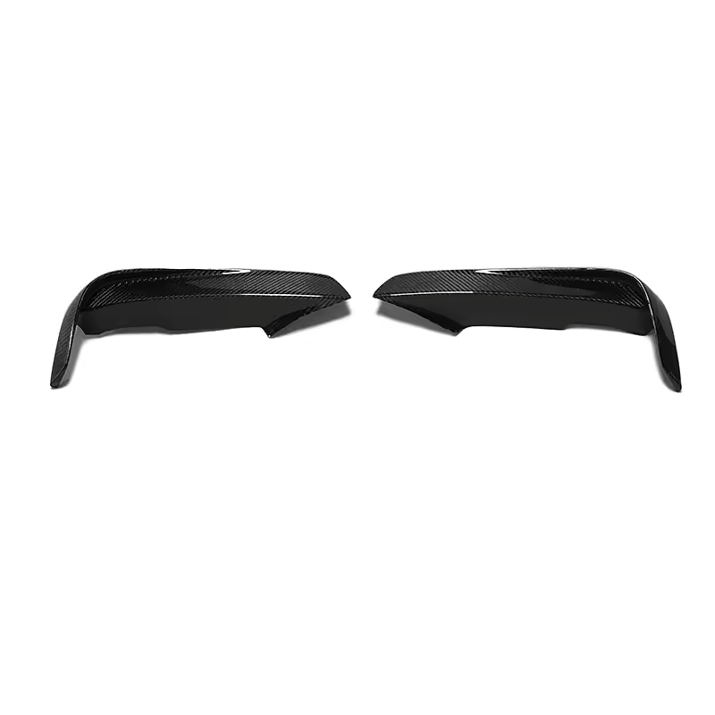 BMW 3 Series (F30/F31) MAD Style Carbon Fibre Front Bumper Surrounds - Twenty Two Tuning Front Canards/Bumper Inserts