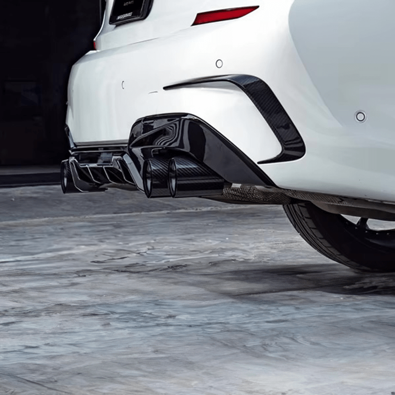 BMW 3 Series (G20/G21) M Performance Style Carbon Fibre Exhaust Tips - Twenty Two Tuning Exhaust Tips