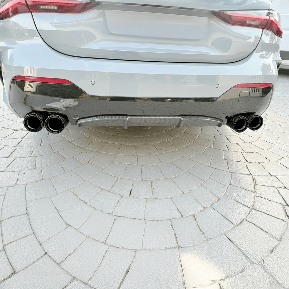 BMW 3 Series (G20/G21) M340I/M340D M Performance Style Carbon Fibre Exhaust Tips - Twenty Two Tuning Exhaust Tips