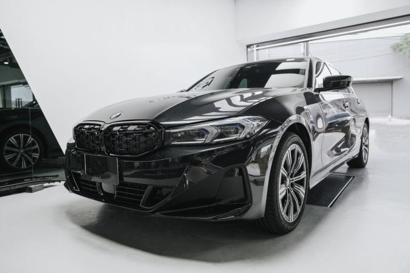 BMW 3シリーズ G20 G21 LCI 2022+用 グロスブラックダイヤモンドグリル