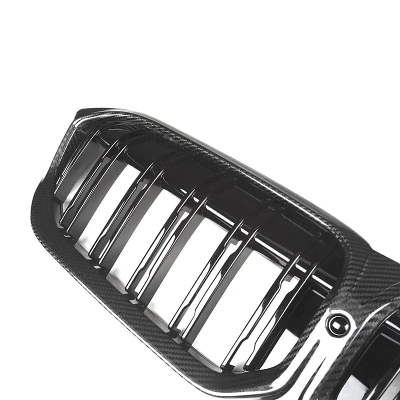 BMW 3 Series LCI (G20) M Performance Style Carbon Fibre Front Grille - Twenty Two Tuning Front Grille