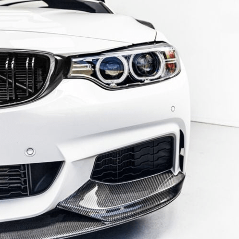BMW 4 Series (F32/F33/F36) M Performance Style Carbon Fibre Front Lip - Twenty Two Tuning Front Lip