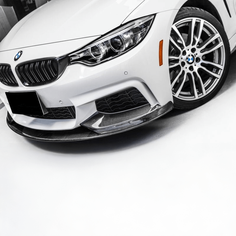 BMW 4 Series (F32/F33/F36) M Performance Style Carbon Fibre Front Lip - Twenty Two Tuning Front Lip