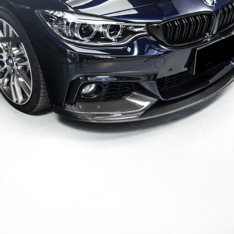 BMW 4 Series (F32/F33/F36) M Performance Style Carbon Fibre Front Lip - Twenty Two Tuning Front Lip
